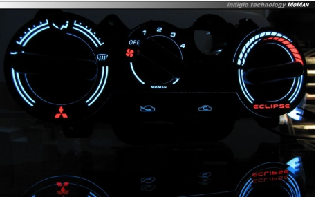 Шкалы приборов MitsubishiI Eclipse