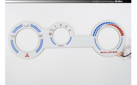 Шкалы приборов MitsubishiI Eclipse