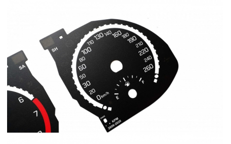 Шкалы приборов Hyundai Santa Fe