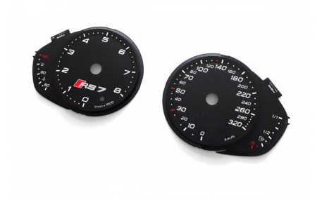 Шкалы приборов Audi A6 C7