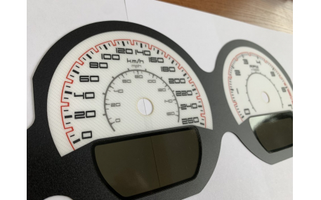 Шкалы приборов Dodge Challenger