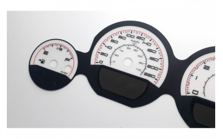 Шкалы приборов Dodge Challenger