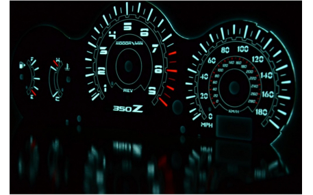 Шкалы приборов Nissan 350Z