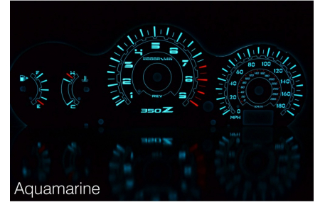 Шкалы приборов Nissan 350Z