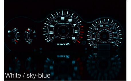 Шкалы приборов Nissan 350Z