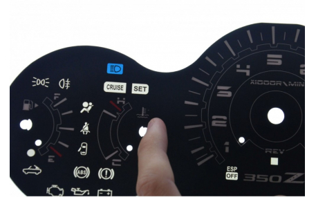 Шкалы приборов Nissan 350Z