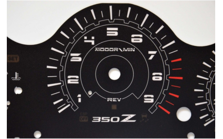 Шкалы приборов Nissan 350Z