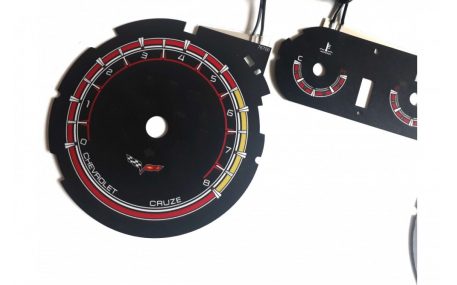 Шкалы приборов Chevrolet Cruze