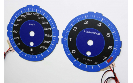 Шкалы приборов BMW 3 E90