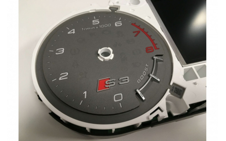 Шкалы приборов AUDI S3 8V