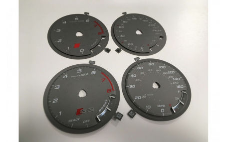 Шкалы приборов AUDI S3 8V