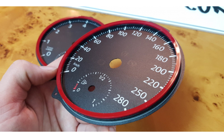 Шкалы приборов AUDI RS5