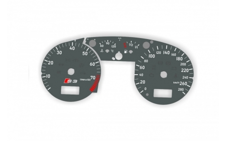 Шкалы приборов AUDI A3