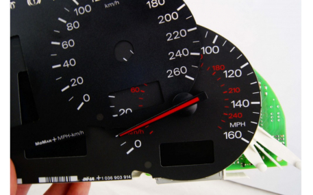 Шкалы приборов AUDI A4