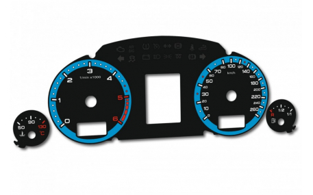 Шкалы приборов AUDI A4