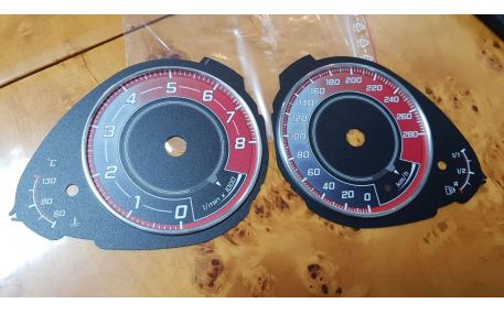 Шкалы приборов AUDI