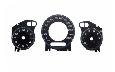 Шкалы приборов Mercedes