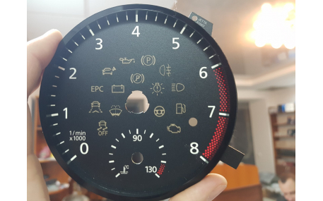 Шкалы приборов Fiat 500L