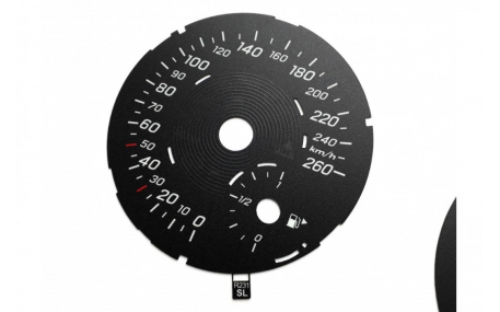 Шкалы приборов Mercedes SL-class R231