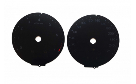 Шкалы приборов Lexus IS