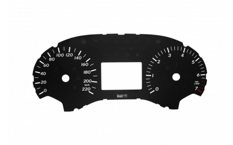 Шкалы приборов Mercedes Vito W447
