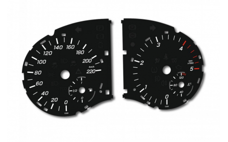 Шкалы приборов Mercedes Vito W447