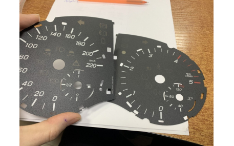 Шкалы приборов Mercedes Vito W447