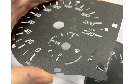 Шкалы приборов Mercedes Vito W447