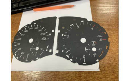 Шкалы приборов Mercedes Vito W447