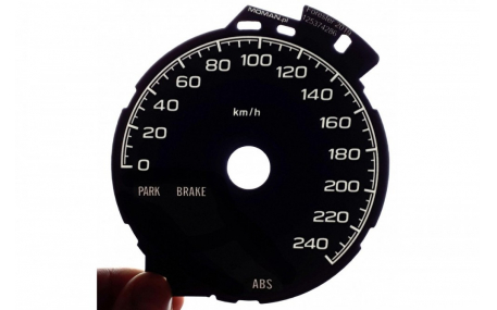 Шкалы приборов Subaru Forester