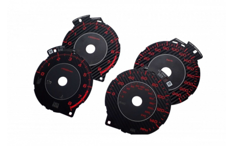 Шкалы приборов Subaru Impreza