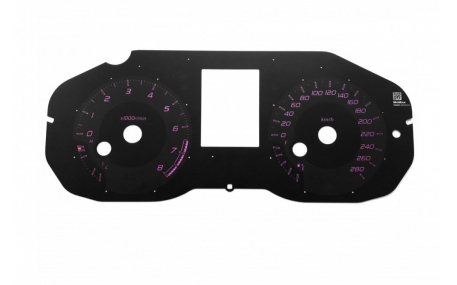 Шкалы приборов Subaru Impreza