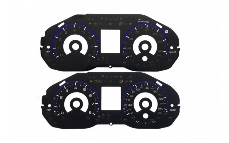 Шкалы приборов Subaru XV