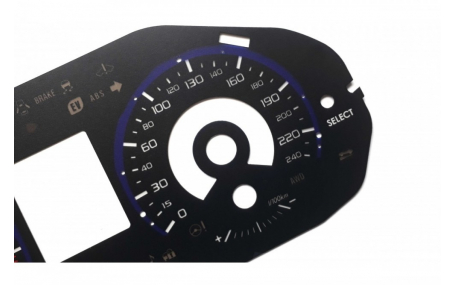 Шкалы приборов Subaru XV