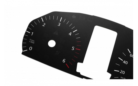 Шкалы приборов Volkswagen Crafter