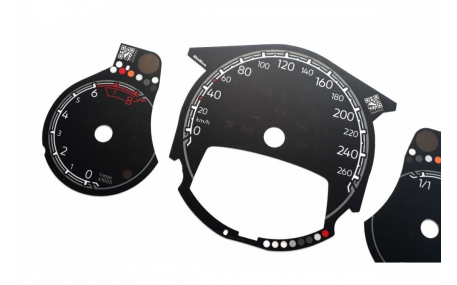 Шкалы приборов Volkswagen New Beetle