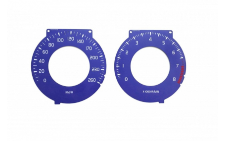 Шкалы приборов Volvo V70