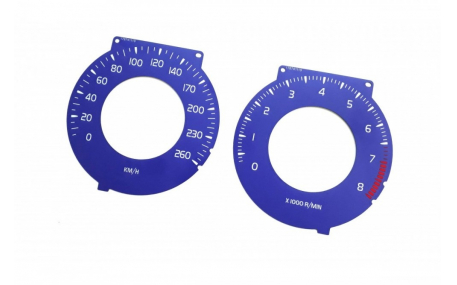 Шкалы приборов Volvo V70