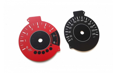 Шкалы приборов Nissan Juke