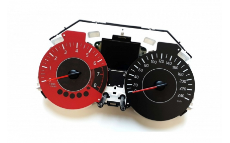 Шкалы приборов Nissan Juke