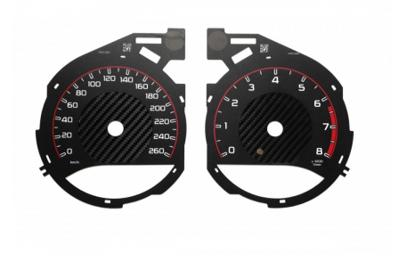Шкалы приборов Mercedes C-class W205