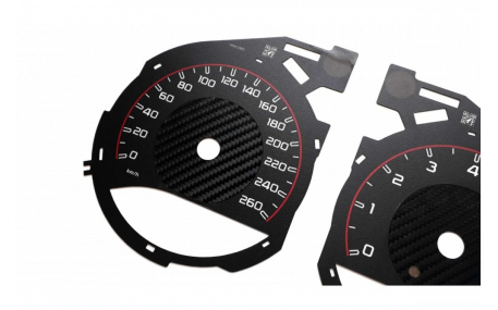 Шкалы приборов Mercedes C-class W205