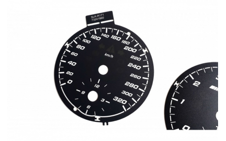 Шкалы приборов Mercedes SLK-class R171