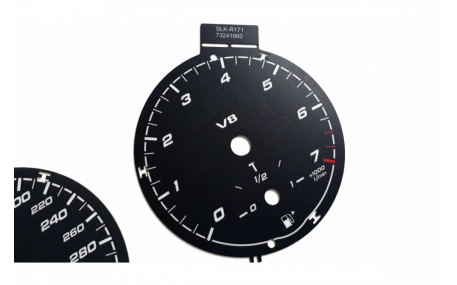 Шкалы приборов Mercedes SLK-class R171