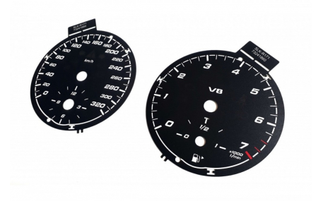 Шкалы приборов Mercedes SLK-class R171