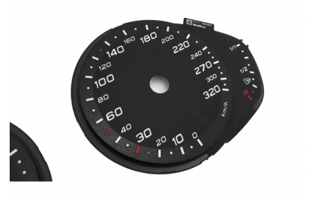 Шкалы приборов Audi RS6 C7