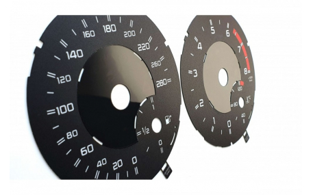 Шкалы приборов Mercedes G-class W463