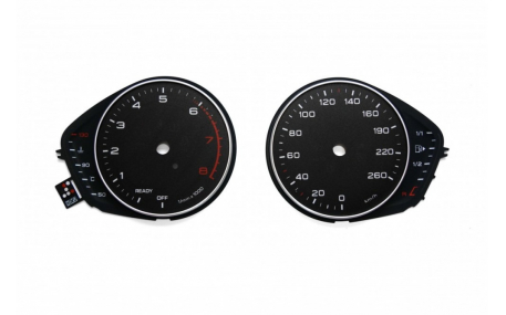 Шкалы приборов Audi A5