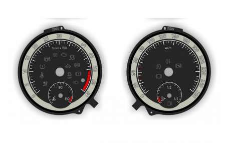 Шкалы приборов Skoda Octavia A8