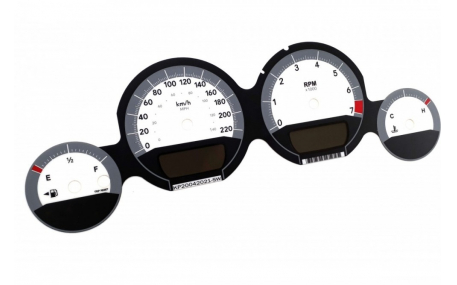 Шкалы приборов Dodge Charger